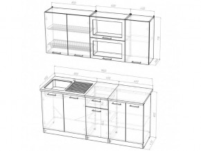 Кухонный гарнитур Алина макси 1800 мм в Юрюзани - yuryuzan.mebel74.com | фото 5