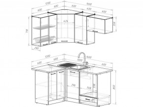 Кухонный гарнитур Антика мега прайм 1200х1600 мм в Юрюзани - yuryuzan.mebel74.com | фото 6