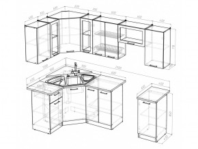 Кухонный гарнитур Арина оптима 1300х2500 мм в Юрюзани - yuryuzan.mebel74.com | фото 6