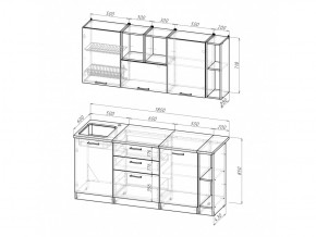 Кухонный гарнитур Лариса макси 4 1800 мм в Юрюзани - yuryuzan.mebel74.com | фото 6