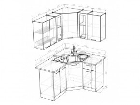 Кухонный гарнитур Лариса оптима 2 1500х1300 мм в Юрюзани - yuryuzan.mebel74.com | фото 5