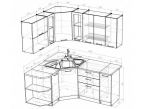 Кухонный гарнитур Лариса оптима 3 1500х1800 мм в Юрюзани - yuryuzan.mebel74.com | фото 5