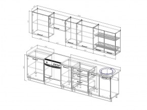 Кухонный гарнитур Лофт 3000 в Юрюзани - yuryuzan.mebel74.com | фото 3