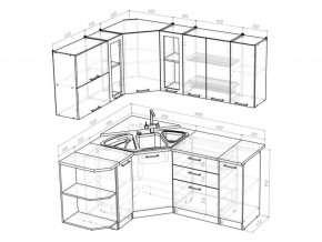 Кухонный гарнитур Лоретта оптима 1500х1800 мм в Юрюзани - yuryuzan.mebel74.com | фото 6