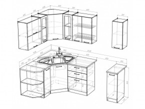 Кухонный гарнитур Лира оптима 1500х1800 мм в Юрюзани - yuryuzan.mebel74.com | фото 5