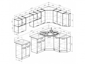 Кухонный гарнитур Надежда оптима 5 2700х1600 мм в Юрюзани - yuryuzan.mebel74.com | фото 5