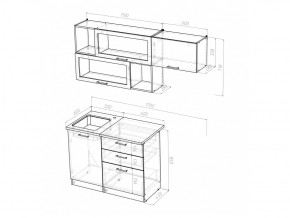 Кухонный гарнитур Полина экстра 1700 мм в Юрюзани - yuryuzan.mebel74.com | фото 5