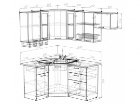 Кухонный гарнитур Симона литл 1300х2000 мм в Юрюзани - yuryuzan.mebel74.com | фото 6