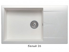 Мойка гранитная Gals-862 Белый 26 в Юрюзани - yuryuzan.mebel74.com | фото