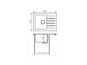 Мойка комбинированная Tolero twist TTS-660 Темно-бежевый 823 в Юрюзани - yuryuzan.mebel74.com | фото 2