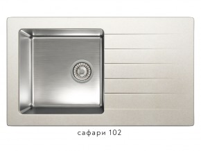 Мойка комбинированная Tolero twist TTS-860 Сафари 102 в Юрюзани - yuryuzan.mebel74.com | фото