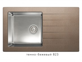 Мойка комбинированная Tolero twist TTS-860 Темно-бежевый 82 в Юрюзани - yuryuzan.mebel74.com | фото