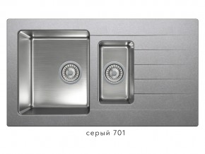 Мойка комбинированная Tolero twist TTS-890 Серый 701 в Юрюзани - yuryuzan.mebel74.com | фото