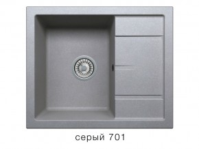 Мойка кварцевая Tolero R-107 Серый 701 в Юрюзани - yuryuzan.mebel74.com | фото