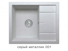 Мойка кварцевая Tolero R-107 Серый металлик 001 в Юрюзани - yuryuzan.mebel74.com | фото