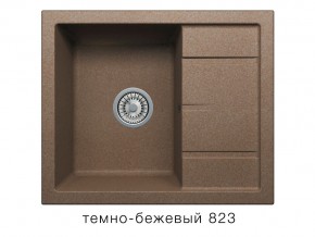 Мойка кварцевая Tolero R-107 Темно-бежевый 823 в Юрюзани - yuryuzan.mebel74.com | фото