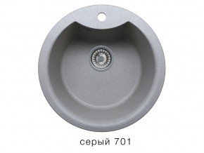 Мойка кварцевая Tolero R-108E Серый 701 в Юрюзани - yuryuzan.mebel74.com | фото