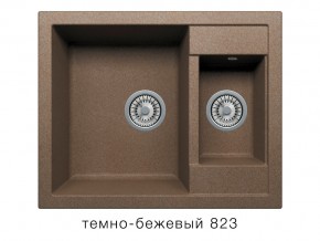 Мойка кварцевая Tolero R-109 Темно-бежевый 823 в Юрюзани - yuryuzan.mebel74.com | фото