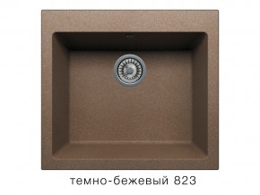 Мойка кварцевая Tolero R-111 Темно-бежевый 823 в Юрюзани - yuryuzan.mebel74.com | фото