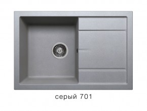 Мойка кварцевая Tolero R-112 Серый 701 в Юрюзани - yuryuzan.mebel74.com | фото