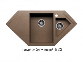 Мойка кварцевая Tolero R-114 Темно-бежевый 823 в Юрюзани - yuryuzan.mebel74.com | фото