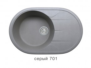 Мойка кварцевая Tolero R-116 Серый 701 в Юрюзани - yuryuzan.mebel74.com | фото