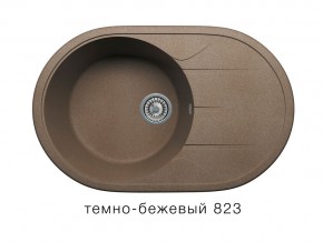 Мойка кварцевая Tolero R-116 Темно-бежевый 823 в Юрюзани - yuryuzan.mebel74.com | фото