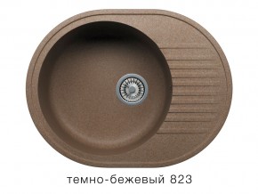 Мойка кварцевая Tolero R-122 Темно-бежевый 823 в Юрюзани - yuryuzan.mebel74.com | фото