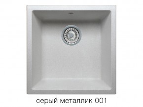 Мойка кварцевая Tolero R-128 Серый металлик 001 в Юрюзани - yuryuzan.mebel74.com | фото