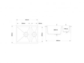 Мойка Longran Enigma ENG 555.460 15 в Юрюзани - yuryuzan.mebel74.com | фото 2