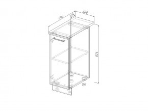 Н 30 Модуль нижний Без Столешницы МН 30 в Юрюзани - yuryuzan.mebel74.com | фото