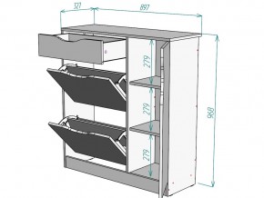 Обувница W36 в Юрюзани - yuryuzan.mebel74.com | фото 3