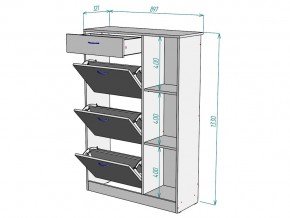 Обувница W41 в Юрюзани - yuryuzan.mebel74.com | фото 3