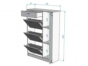 Обувница W43 в Юрюзани - yuryuzan.mebel74.com | фото 3