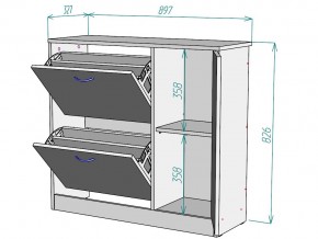 Обувница W69 в Юрюзани - yuryuzan.mebel74.com | фото 3