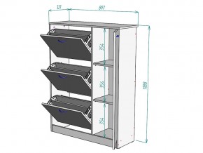 Обувница W77 в Юрюзани - yuryuzan.mebel74.com | фото 3