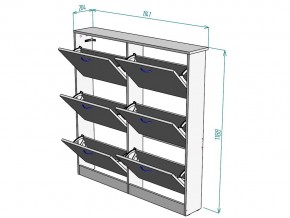 Обувница W93 в Юрюзани - yuryuzan.mebel74.com | фото 3