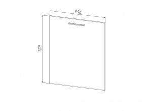П 60 Комплект для посудомоечной машины 600 мм (цоколь + фасад) ЛДСП в Юрюзани - yuryuzan.mebel74.com | фото
