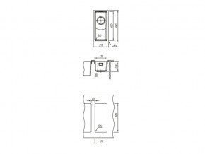 Подстольная мойка Оптима-HM 170.400.10.10 в Юрюзани - yuryuzan.mebel74.com | фото 3