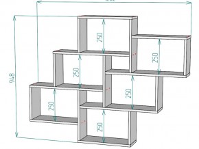 Полка S12 в Юрюзани - yuryuzan.mebel74.com | фото 3