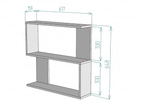 Полка S31 в Юрюзани - yuryuzan.mebel74.com | фото 3