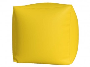 Пуф Куб макси желтый в Юрюзани - yuryuzan.mebel74.com | фото