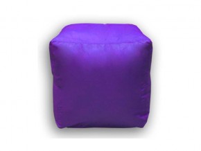 Пуф Куб мини фиолетовый в Юрюзани - yuryuzan.mebel74.com | фото