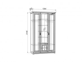 Шкаф 3-створчатый Белла в Юрюзани - yuryuzan.mebel74.com | фото 2