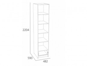 Шкаф для одежды Оттавия НМ 011.20 Антрацит в Юрюзани - yuryuzan.mebel74.com | фото 2