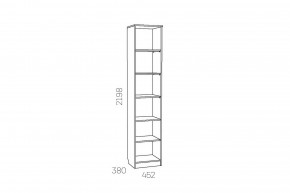 Шкаф для посуды Оливия НМ 040.43 Ф Витрина правый в Юрюзани - yuryuzan.mebel74.com | фото 2