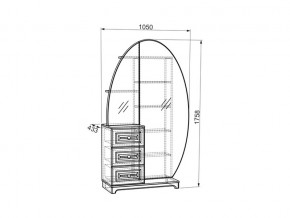 Шкаф комбинированный Белла в Юрюзани - yuryuzan.mebel74.com | фото 3