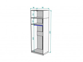 Шкаф Malta light H287 с антресолью HA2 Белый в Юрюзани - yuryuzan.mebel74.com | фото 2