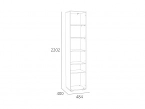 Шкаф-пенал Элиот НМ 041.72 в Юрюзани - yuryuzan.mebel74.com | фото 2