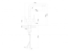 Смесители Florentina Арес Нержавеющая сталь в Юрюзани - yuryuzan.mebel74.com | фото 2